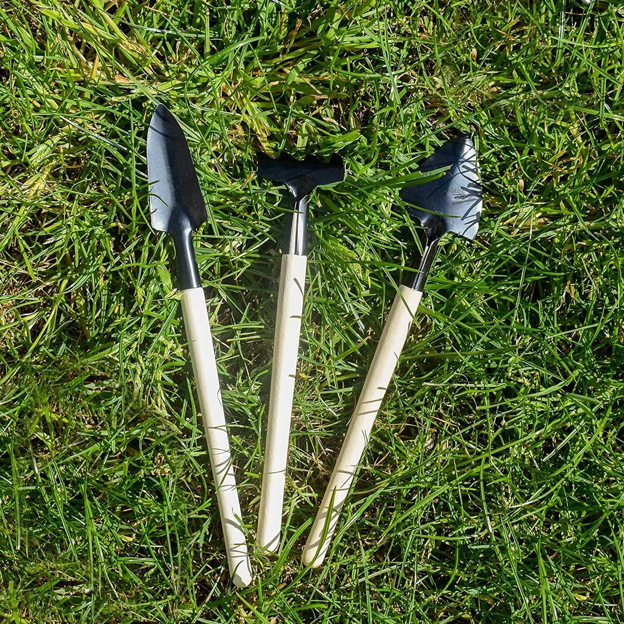 Gartenpflege-Set Mini-Tools – Schaufel, Kelle & Rechen